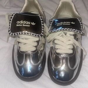 adidas Women's Sneakers - Silver and Black